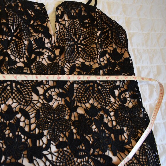 CLOSING SALE! 
Black Evening Cocktail Dress - Picture 7 of 9